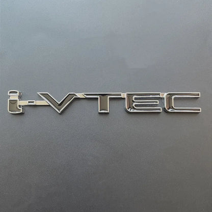 1PC 3D Metal IVTEC Adhesive Badge/Emblem