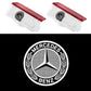 2Pcs LED Car Door Projector Lamps Accessories for Mercedes Benz 