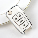 TPU Car Key Case for Chevy Cruze, Malibu, Camaro, Equinox, Aveo, Impala, Sonic