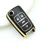 TPU Car Key Case for Chevy Cruze, Malibu, Camaro, Equinox, Aveo, Impala, Sonic