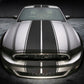 Car Hood Roof Tail Whole Racing Sport Styling Stripes Line Vinyl Stickers for Ford Mustang Ecobosst Shelby GT Tuning Accessories