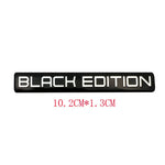 3D 'Black' and 'Limited' Edition Badges/Decals