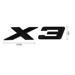 BMW XDrive Emblem Badge – 3D Fender/Trunk Sticker Accessory