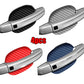 4Pcs Carbon Fiber Door Handle Well Protective Sticker 