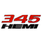 3D Metal Car Stickers 345 392 HEMI Emblem for Dodge Charger Ram 1500 Journey Caliber Nitro Caravan Avenger Dart Challenger