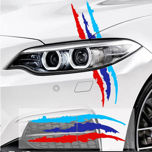 Ghost Claw Headlight Stripe Decal Sticker