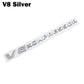 1PCS 'V6/V8 Kompressor' Logo Emblem/Badge 