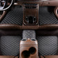 Limited Time Sale! 5PCS Diamond Stitched Leather Floor Mats