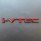1PC 3D Metal IVTEC Adhesive Badge/Emblem