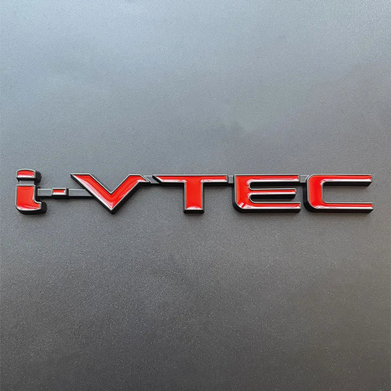 1PC 3D Metal IVTEC Adhesive Badge/Emblem