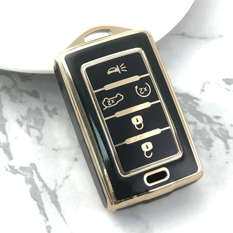 1PC Jeep Grand Cherokee/ Wagoneer Decorative Key Fob Case/Cover