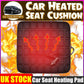 Universal 12V Car Heated Seat Cushion Cover Heating Pad Warm Cold Winter Car Interior Accessories Auto Seat Heater Cover