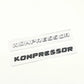 3D 'Kompressor' Logo Emblem/badge Decoration