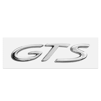 1Pcs 3D Metal GTS Logo Adhesive Badge/Emblem