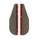 2PCS Side Rear View Mirrors Carbon Fiber Eye Brows (Set)