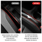 Carbon Fiber Car Interior Seat Gap Plug Filler Pad for Ford Mustang Shelby GT 350 500 Cobra 2016 2017 2018 Accessories