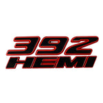 3D Metal Car Stickers 345 392 HEMI Emblem for Dodge Charger Ram 1500 Journey Caliber Nitro Caravan Avenger Dart Challenger