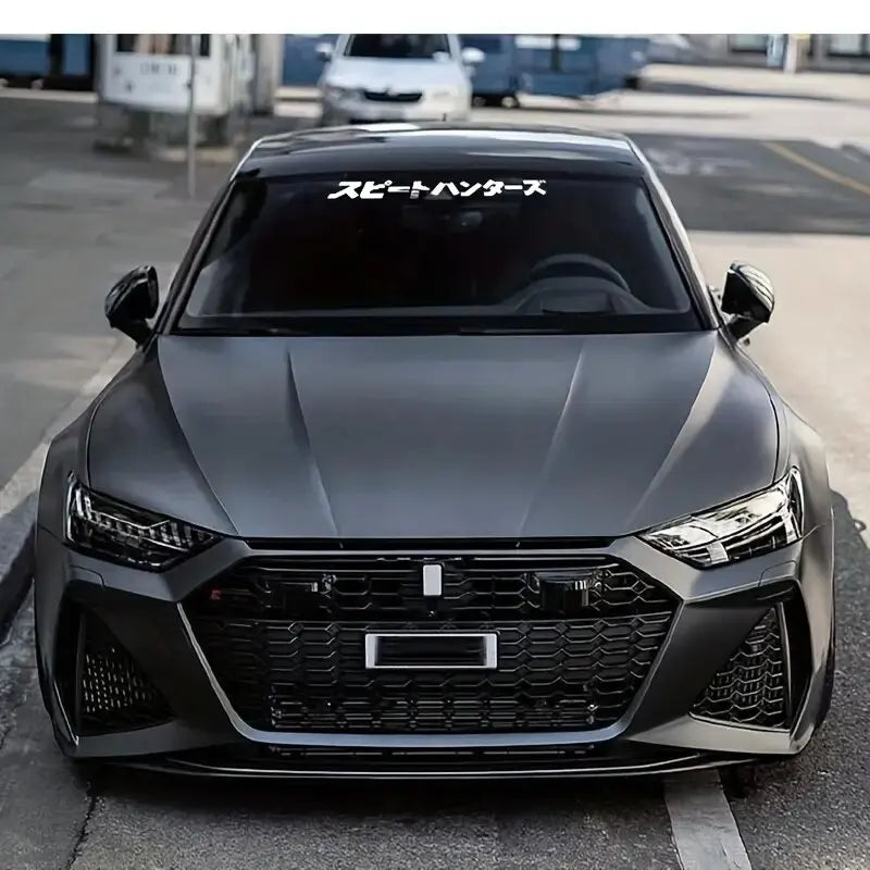 1PC Japanese Style Window Sticker for JDM Street Racing 