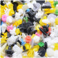 200/500Pcs Universal Plastic Push Clip