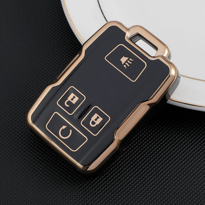Key Fob Cover Case for Chevy Colorado/Silverado + GMC Canyon/ Sierra 2014-2018