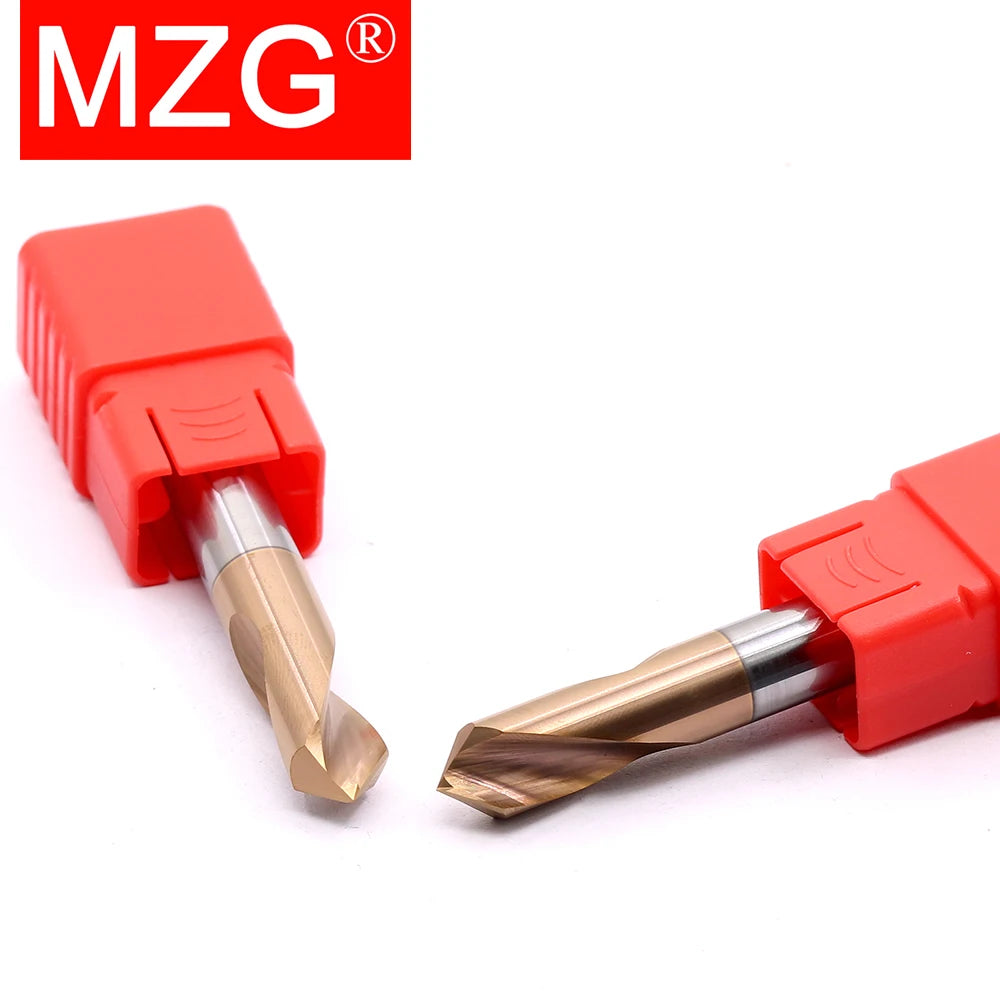 HRC60 Spot Drill Bit Point 90 Dgrees Carbide Coated Tungsten Carbide Steel Point Angle for Machining Hole Chamfering Tools