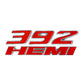 3D Metal Car Stickers 345 392 HEMI Emblem for Dodge Charger Ram 1500 Journey Caliber Nitro Caravan Avenger Dart Challenger