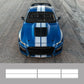 Car Hood Roof Tail Whole Racing Sport Styling Stripes Line Vinyl Stickers for Ford Mustang Ecobosst Shelby GT Tuning Accessories