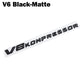 1PCS 'V6/V8 Kompressor' Logo Emblem/Badge 