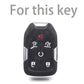 Chevrolet Suburban/Tahoe 2015-2020 | GMC Yukon/XL 2015-2020 6 Button Key Fob Decorative Case/Cover