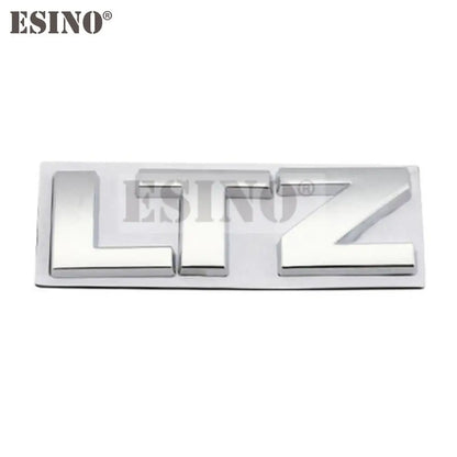 Car Styling 3D LTZ Metal Zinc Alloy Car Sticker Badge Body Rear Trunk Adhesive Decal Emblem for Chevrolet Silverado Cruze Spark