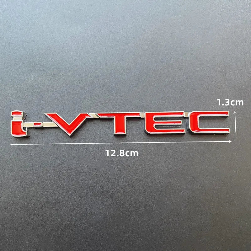 1PC 3D Metal IVTEC Adhesive Badge/Emblem
