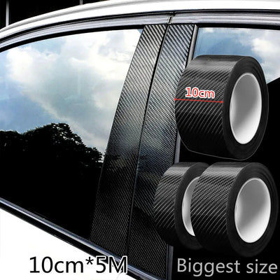 DIY Carbon Fiber Sticker Adhesive Roll