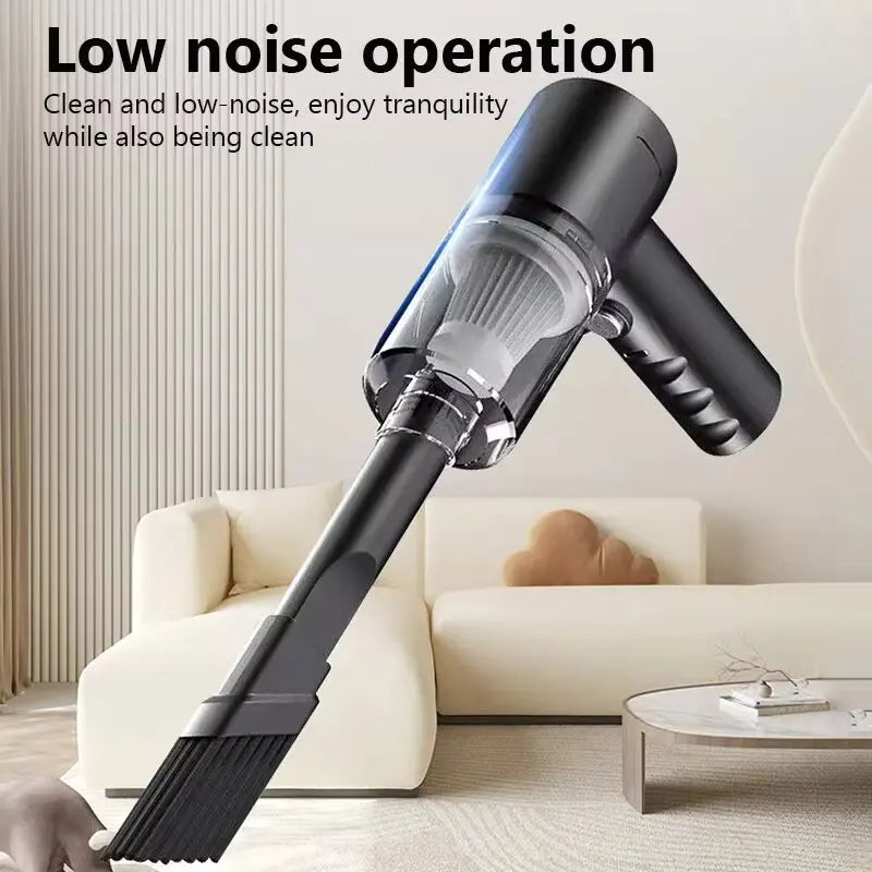 3 in 1 Wireless Car Vacuum Cleaner Charging High Suction Car Household Fully Automatic Power Cleaning Appliance Vacuum Cleaner