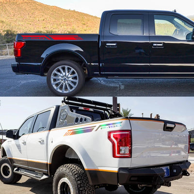 2PCS F-150 Bedside Sticker/decal For Ford F-150