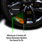 6PCS ST Line Wheel Sticker/Decals