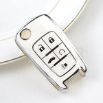 TPU Car Key Case for Chevy Cruze, Malibu, Camaro, Equinox, Aveo, Impala, Sonic