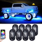 Rock Lights Multicolor Underglow for Trucks 4/6/8/10/12 Pods App Control 12V for Jeep Off-Road UTV SUV ATV RZR Trail Rig Light