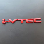 1PC 3D Metal IVTEC Adhesive Badge/Emblem
