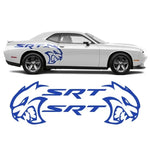 SRT Hellcat Body Panel Adhesive Decal (2 Piece) Set Both Sides
