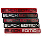 3D 'Black' and 'Limited' Edition Badges/Decals