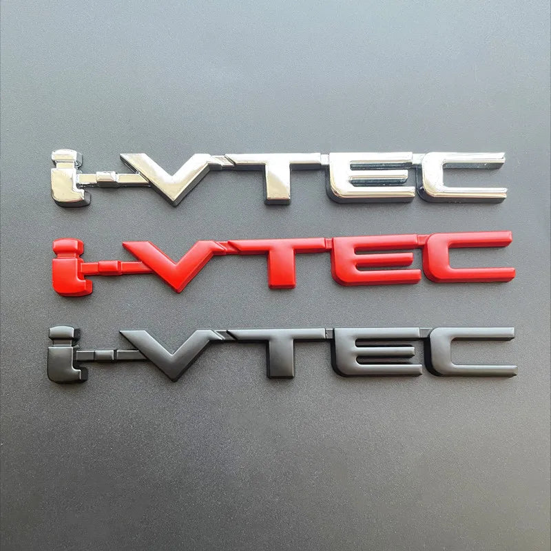 1PC 3D Metal IVTEC Adhesive Badge/Emblem