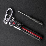 TPU Leather 5 Button Key Fob Case for Ford Explorer, Mustang, Fusion, Escape, F150