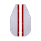 2PCS Side Rear View Mirrors Carbon Fiber Eye Brows (Set)