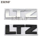 Car Styling 3D LTZ Metal Zinc Alloy Car Sticker Badge Body Rear Trunk Adhesive Decal Emblem for Chevrolet Silverado Cruze Spark