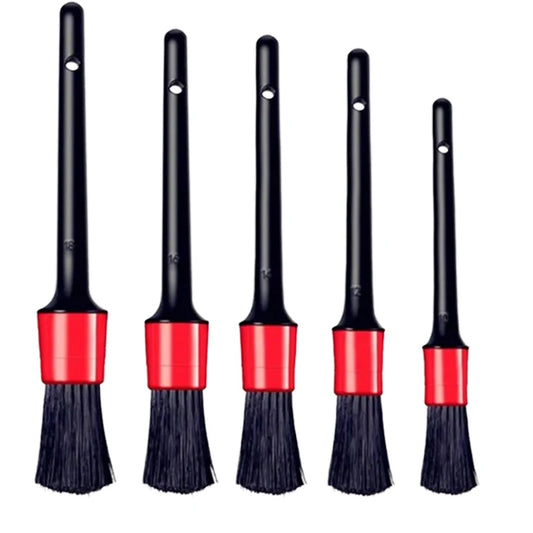  Car Cleaning Brush Set (5) Automotive Detail Brushes 