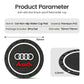 2PCS 'Audi'/'S Line' Graphic Car Coasters