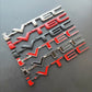 1PC 3D Metal IVTEC Adhesive Badge/Emblem