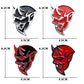 2PCS 3D Dodge Demon Badge (Sticker)