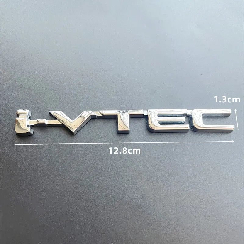 1PC 3D Metal IVTEC Adhesive Badge/Emblem