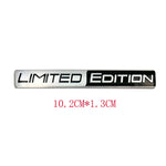 3D 'Black' and 'Limited' Edition Badges/Decals